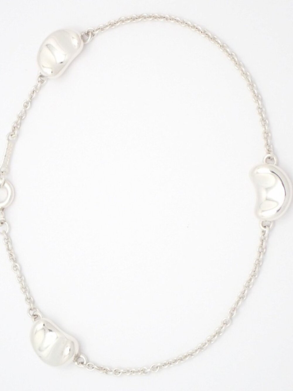Tiffany & Co. Elsa Peretti Triple Bean Bracelet 925
